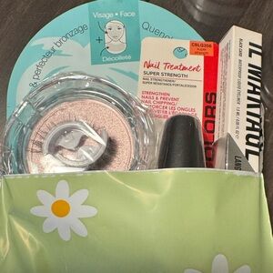 Gift Bag with Assorted Makeup Items